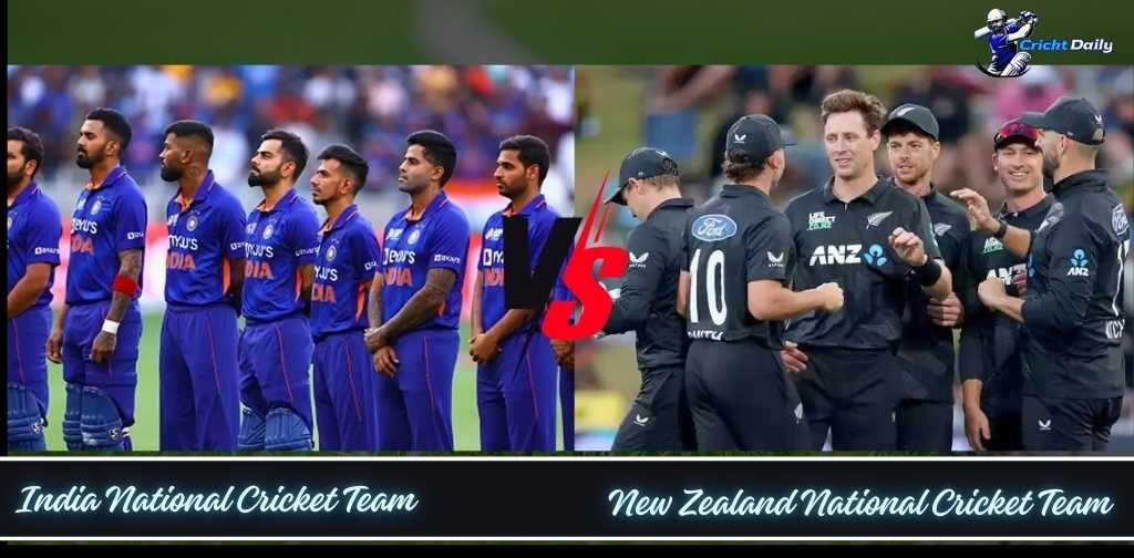India National Cricket Team Vs New Zealand National Cricket Team Match Scorecard