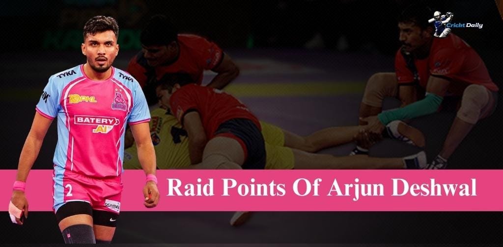 Raid Points Of Arjun Deshwal