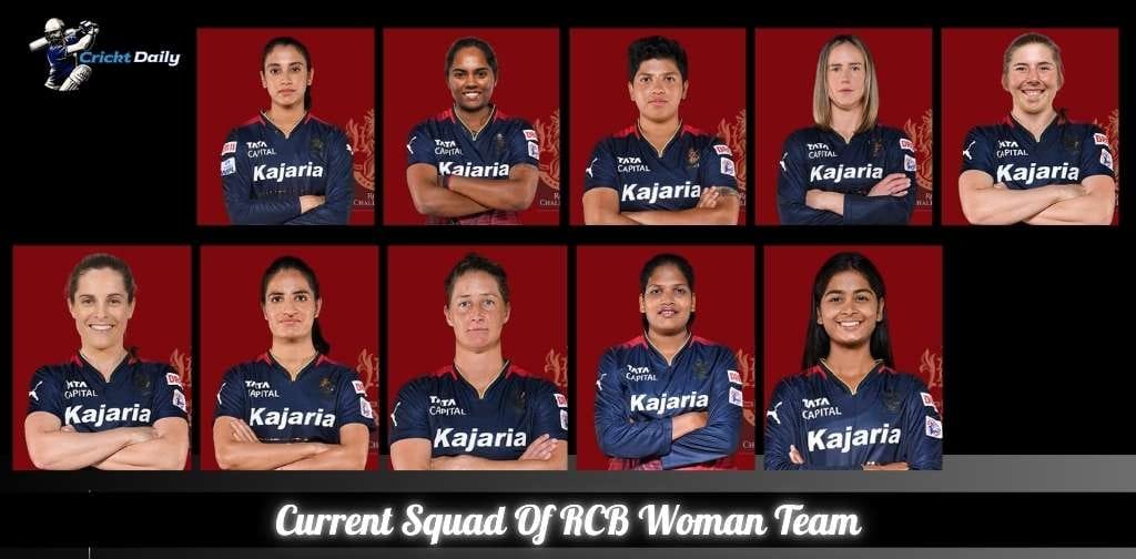 Squad Of RCB Woman Team